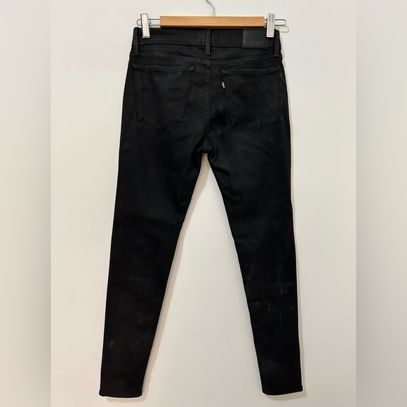 Levi’s 710 Super Skinny Coated mid rise jeans - Picture 2 of 5
